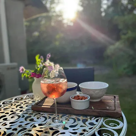 Cozy Thatched House At Hove Feriehus Vig